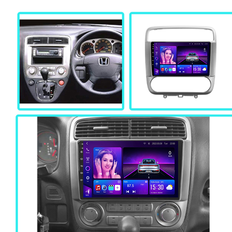 Honda stream 2001-2004 car android player