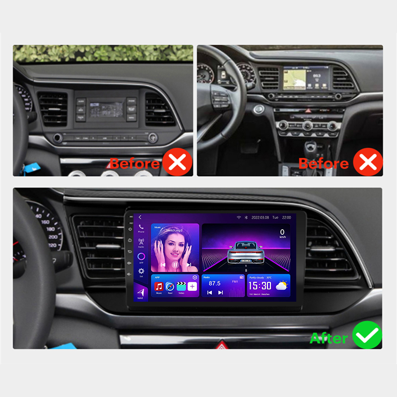 Hyundai Elantra 6 2019 car android Frame